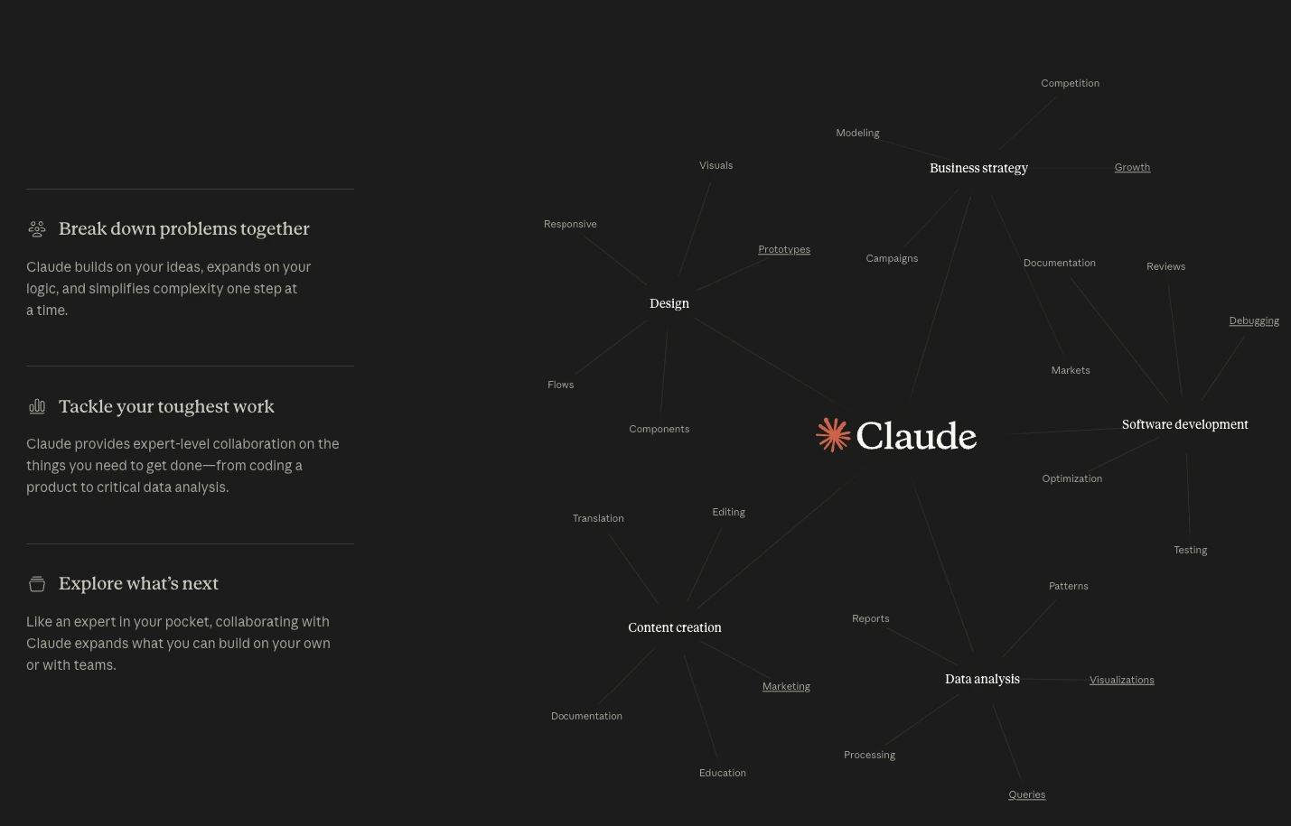 Claude AI Overview Software Tool Screenshot 2026