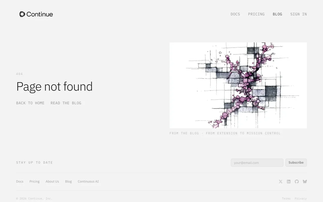 Continue Features: