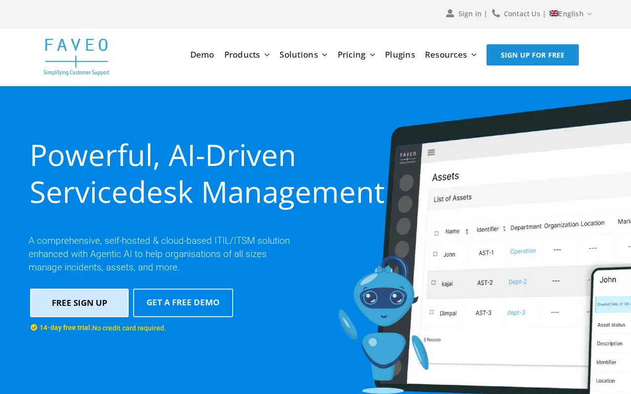 Faveo Helpdesk User Interface for Ticket Management and Support Services 2026