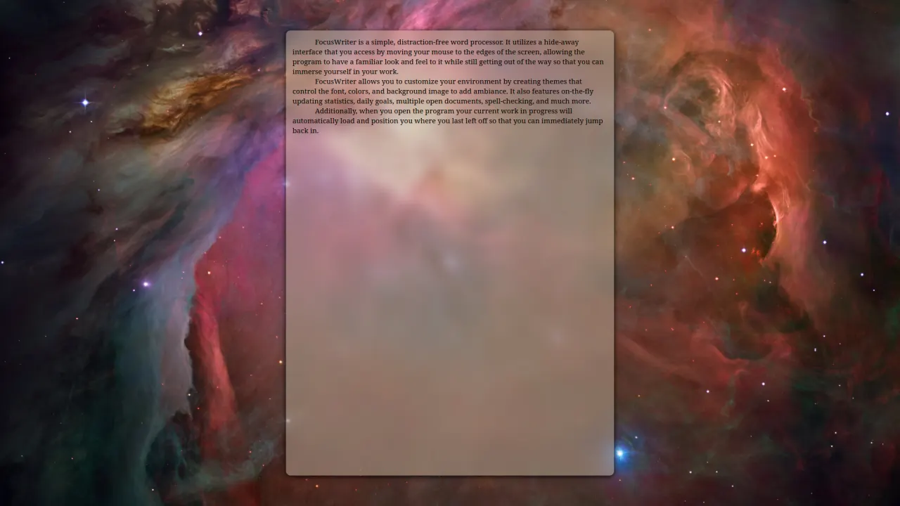 FocusWriter