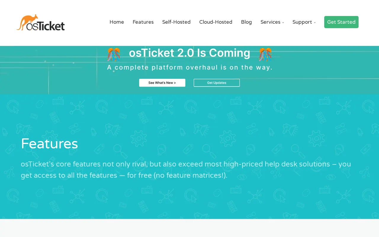 osTicket Ticket Management Dashboard Overview 2026